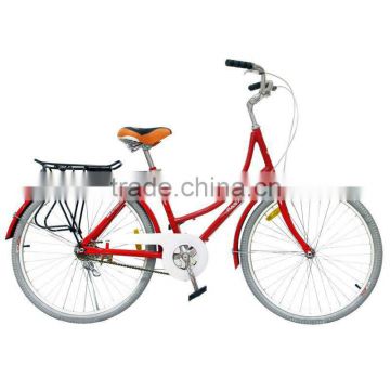 26" red traditional beautiful City/Lady Bike/bicycle