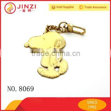 Gold plated lovely snoopy clasp pendants charms                        
                                                Quality Choice