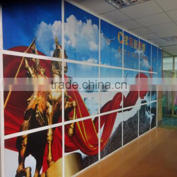 indoor banner pvc sticker wall decoration