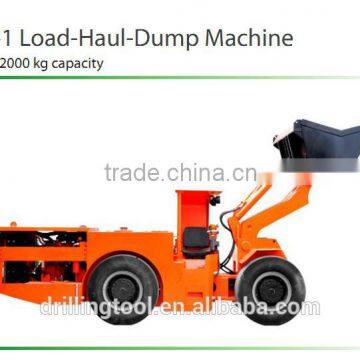 1 cubic meter / 2000kg capacity RL-1 Load - Haul - Dump - Machine / underground tunneling equipment