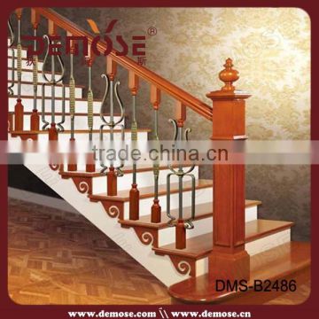 prefab metal stair railing/hand railings for stairs/ wrought iron stair rail