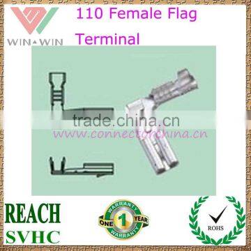 110 female flag Terminal