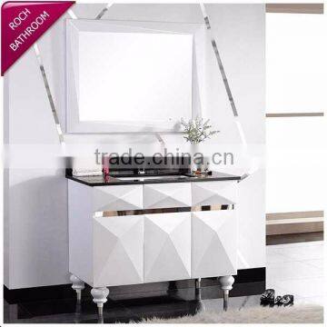 ROCH 8007 Fashionable and Durable Wood Cabinet Bathroom Vanity Bathroom Sinks