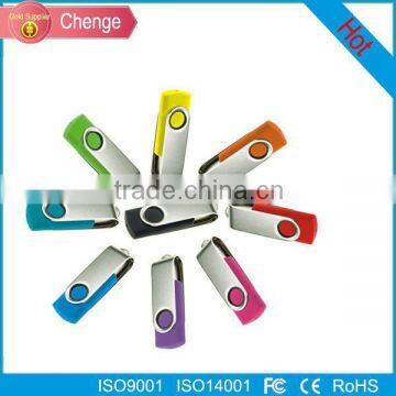 Popular Swivel USB Flash Drive 1GB 2GB 4GB 8GB 16GB 32GB 64GB do personal logo