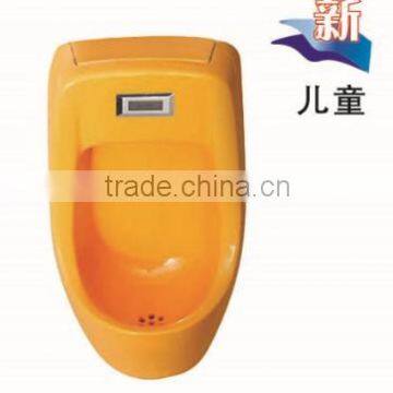 Yellow color sensor auto ceramic children urinal