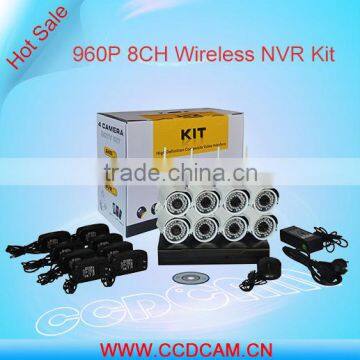 9ch cctv nvr kit with wifi cameras full set cctv system