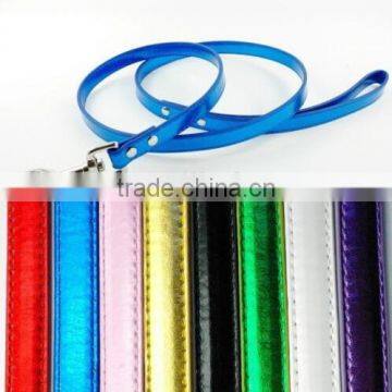 8 Colors 48"Long Brand New PU Leather Dog Pet Leash Dog Lead