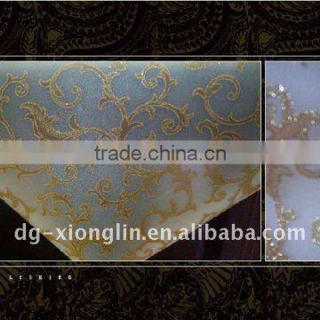 Mesh fabric TPU film( with screen cloth inside)