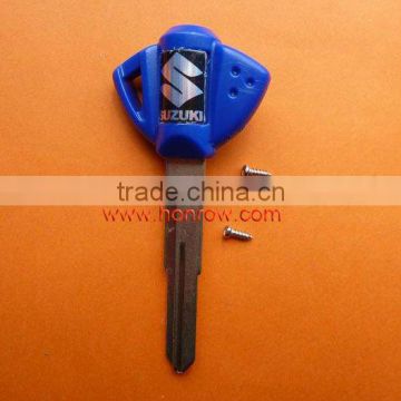 High quality Suzuki Motorcycle transponder key blank,car key shell,blank car key