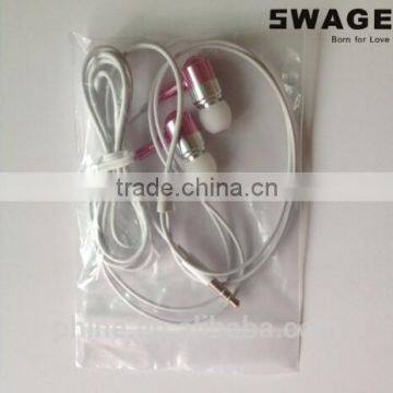 PH-EM601pink Color Metal Earphone With Good Sound and Eva Bag Packing photo-5