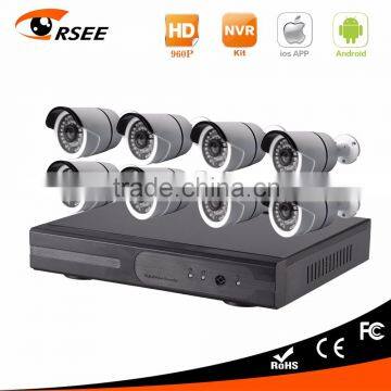 8 Channel 960p Poe Nvr Kit P2p Cloud Motion Detection Alarm Cctv Camera System photo-2