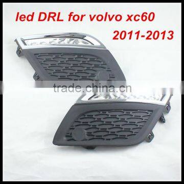 Daytime Running Light LED DRL fog lamp led head light fit for volvo xc60 2011-2013 led fog light