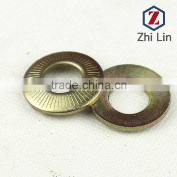 Carbon Steel DIN6796 Butterfly Washer /wing Washers /knurled Butterfly Spring Pattern Gasket photo-5