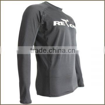 high quality long sleeve lycra mma rash guards