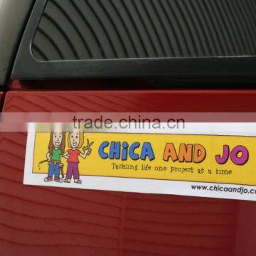Factory selling non toxic magnet car door sticker for advertisement
