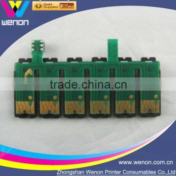 6 colors auto reset chip for epson t50