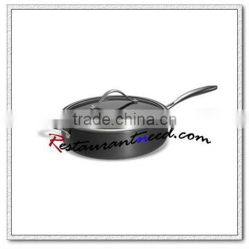 S472 Dia 260mm/ Dia 280mm/ Dia 300mm Aluminium Alloy Non-stick Saute Pan With Cover