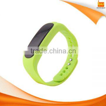 calorie pedometer watch with wristband silicone with led display