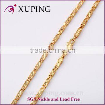 2016 Alibaba Most popular fashion 18k gold men chain necklace