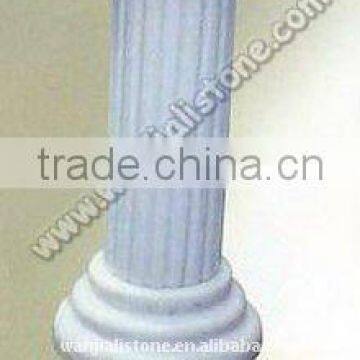 White Marble Roman Column