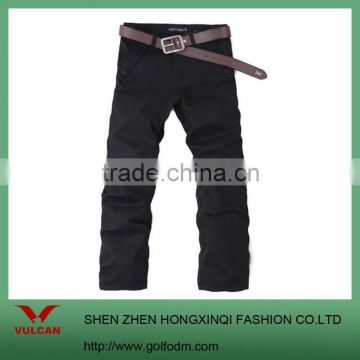 High quality Black Men's casual pants