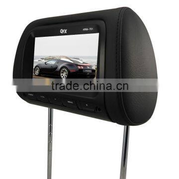 7" car tft lcd usb monitor headrest monitor