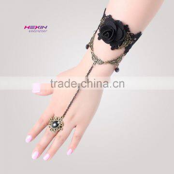 Black New Cool Handmade Simple Design Girls Fancy Modern Bangles