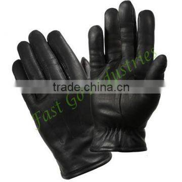 POLICE SECURITY LEATHER GLOVES