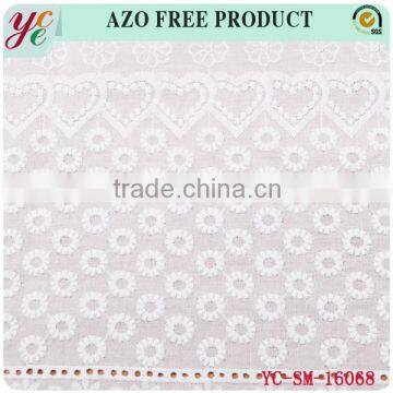 White Alternating Rules Small Pure and Fresh and Decorative Pattern Indian Fabric Embroidery photo-3