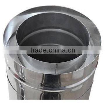 CE Double Wall Stainless Steel Chimney Flue Pipe 135 Degree Tee photo-3