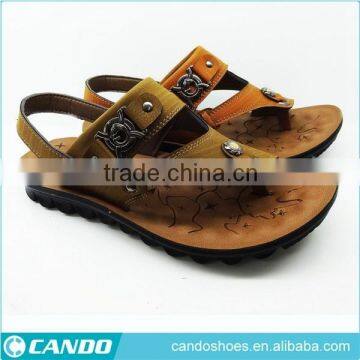 men leather sandals and slippers