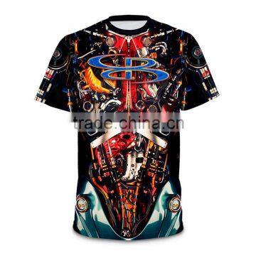 Custom high quality dry fit sublimation soccer T shirt