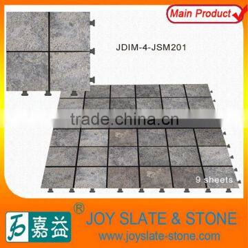 4 PCS style natural stone for garden flooring