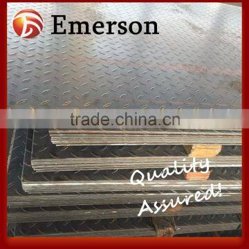 Q235B Checkered Plate Steel Grade Q235b Standard Sizes Low Price Mild Steel Plate photo-3