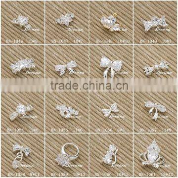 Cubic Zircon Nail Art Ring Nail Art Decoration Bulk 2015 Nail Art Ring photo-4