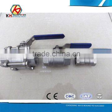 1PC 3 Inch Stainless Steel Ball Valve photo-2