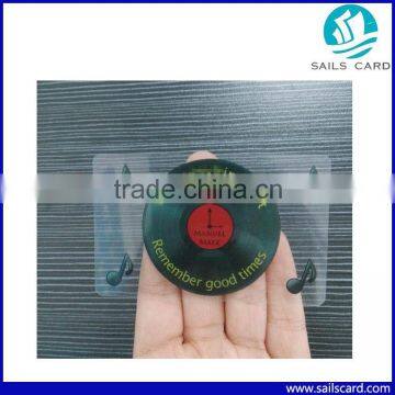 High Quality 30mil Standard Plastic Clear Transparent PVC Cards photo-4