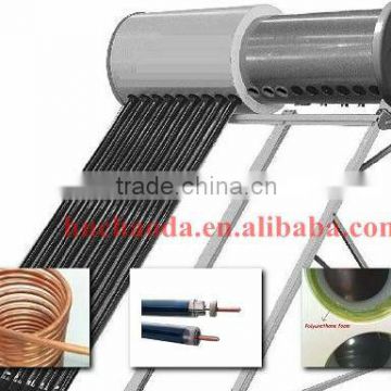 heat pipe with compact pressure solar water heater