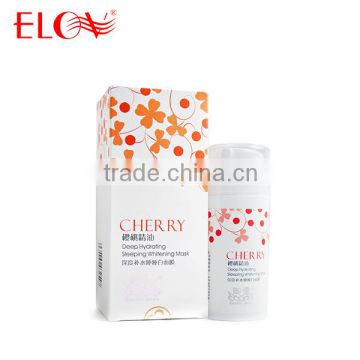 Cherry Essential Oil Deep Hydrating & whitening Sleeping Mask