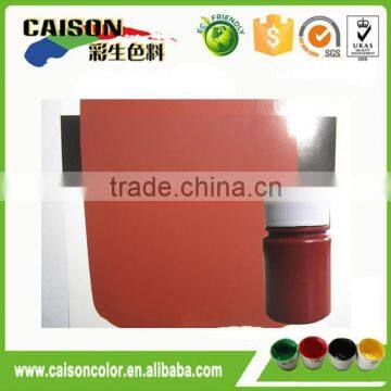 Red iron oxide preparation for Exterior wall coating