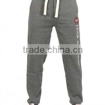 narrow bottom fleece trouser