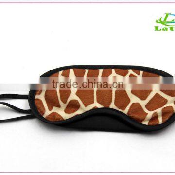 leopard printing over Sleeping Eye Mask