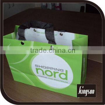 cotton handle of paper bag 4c color printing