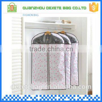 Promotional foldable waterproof garment bag dry cleaning