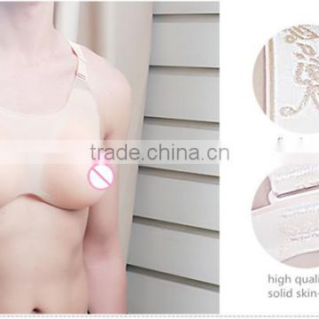 Free shipping!!!fake silicone soft breast hot sale artificial breast forms for crossdresser 800g/pair