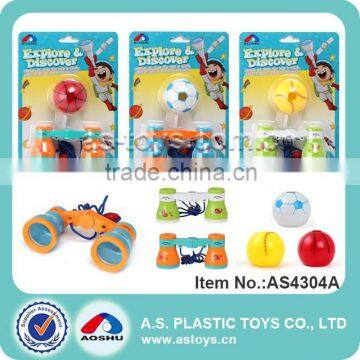 3*25 Plastic Mini Baby Telescope With Kaleidoscope