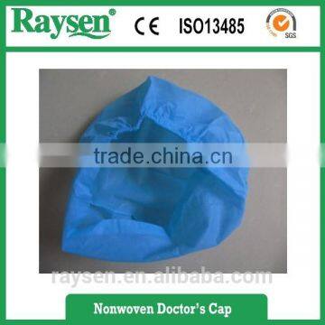 high quality disposable surgical doctor cap with elastic back