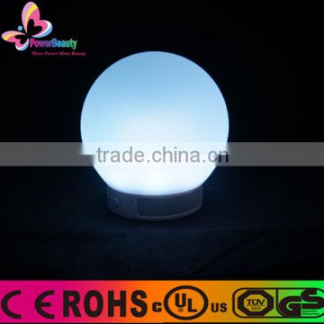 Factory Hot new product for 2015 Portable Waterproof led Bluetooth Speaker smart phone app control