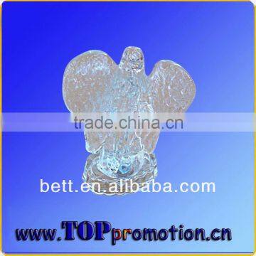 clear crystal eagle model gift