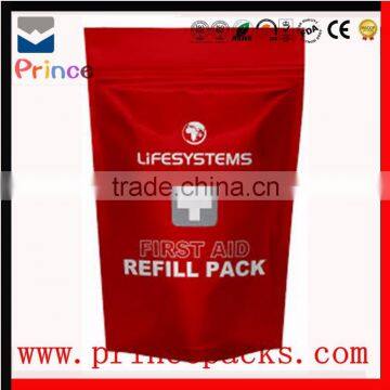 Low price reclosable plastic zipper medical bag